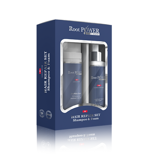 Root Power HAIR REPAIR SET - Shampoo 250 ml & Foam 200 ml