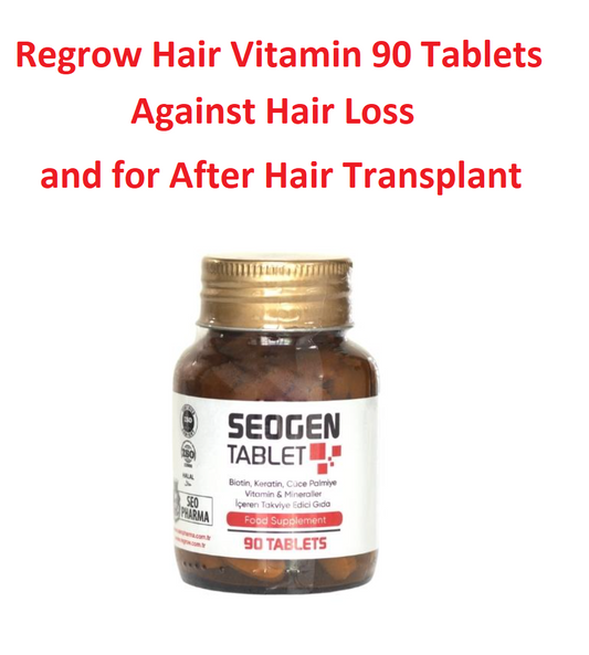 Regrow - Seogen Hair Vitamin 90 Tablets Against Hair Loss