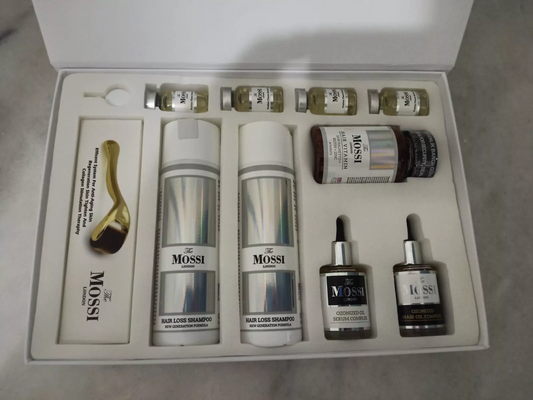 The Mossi London 2 Months Flacon Plus Hair Set (Mossi Anti Hair Loss Kit) NEW