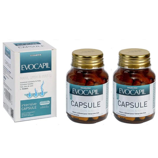 2 LOT Evocapil Capsule For Hair - Skin - Nails (Vitamin And Mineral Supplement)