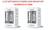 2 LOT Bethantax Power Hair Repair Set (Shampoo and Foam Set) (NEW)