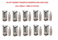 10 LOT Haarex Transfix Shampoo For Hair Loss (Paraben Free) 10x200 ml (NEW)